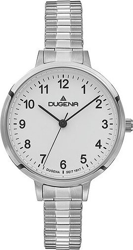 Dugena Armbanduhr, Quarz, Edelstahl, 32 mm, Silber, Damen - Bild 1