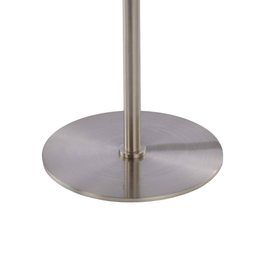 POCOline Tischleuchte Joan Modern Silber aus Metall mit E14 Fassung, Höhe: 30,0 cm, Breite: 18,0 cm, Tiefe: 25,0 cm - Bild 3