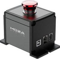MOZA E-Stop Switch Not-Aus-Schalter in Schwarz und Rot - Bild 1