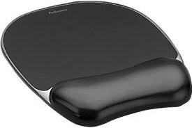 Fellowes Crystals Gel Handgelenkauflage in Schwarz und Transparent - Bild 1