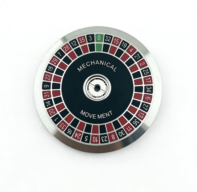 OUMASHI Uhrenzubehör, Roulette-Spiel-Rotor, Silber, Passend für NH35 NH36 - Bild 1
