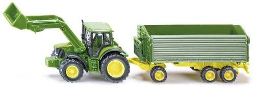 Siku John Deere Mit Frontlader, Fertigmodell, 1:87 (Spur H0, ab 3 Jahre - Bild 1