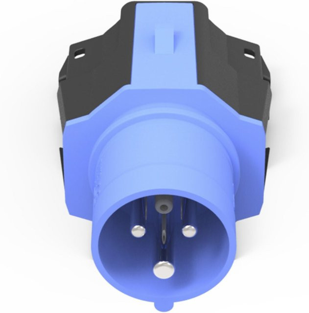 NRGkick Steckeraufsatz 16A 3-polig in Schwarz und Blau mit max. 3,7kW als Adapter - Bild 1