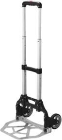 BS Transportkarre aus Aluminium in Silber mit 125 mm Raddurchmesser - Bild 1