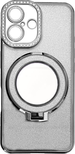 Back Cover Glamour Mirror für Apple iPhone 16 in Silver - Bild 1