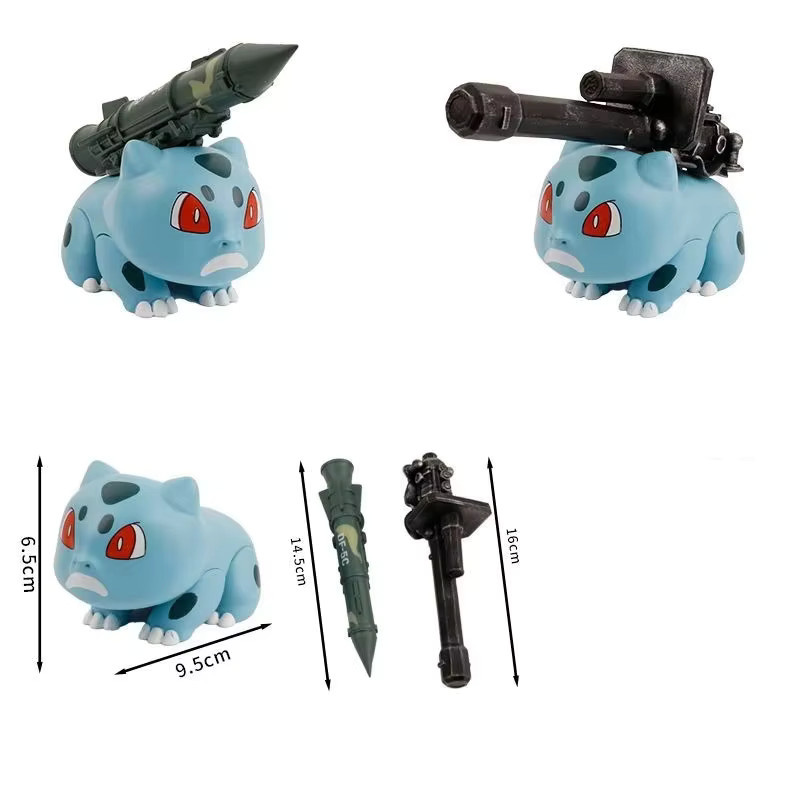 Bandai Pokémon Bulbasaur, Actionfigur, 10 cm - Bild 2