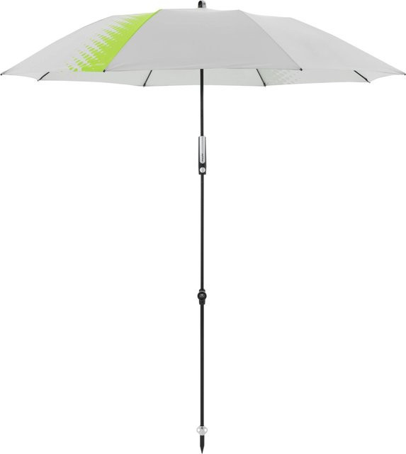 Doppler Sonnenschirm Expert Manual Multi Hellgrau Apfelgrün Durchmesser: 156 cm - Bild 1