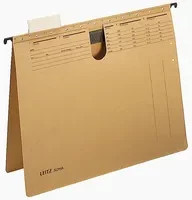 Leitz ALPHA Hängehefter aus Papier für A4 in Beige und Braun - Bild 1