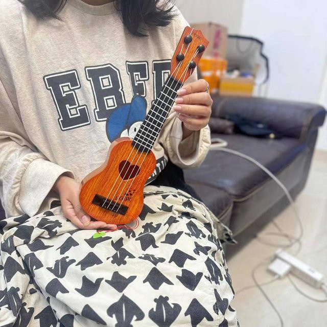 Yukrili Toys Gitarrenpuzzle, Musikinstrumente, ab 3 Jahre - Bild 1