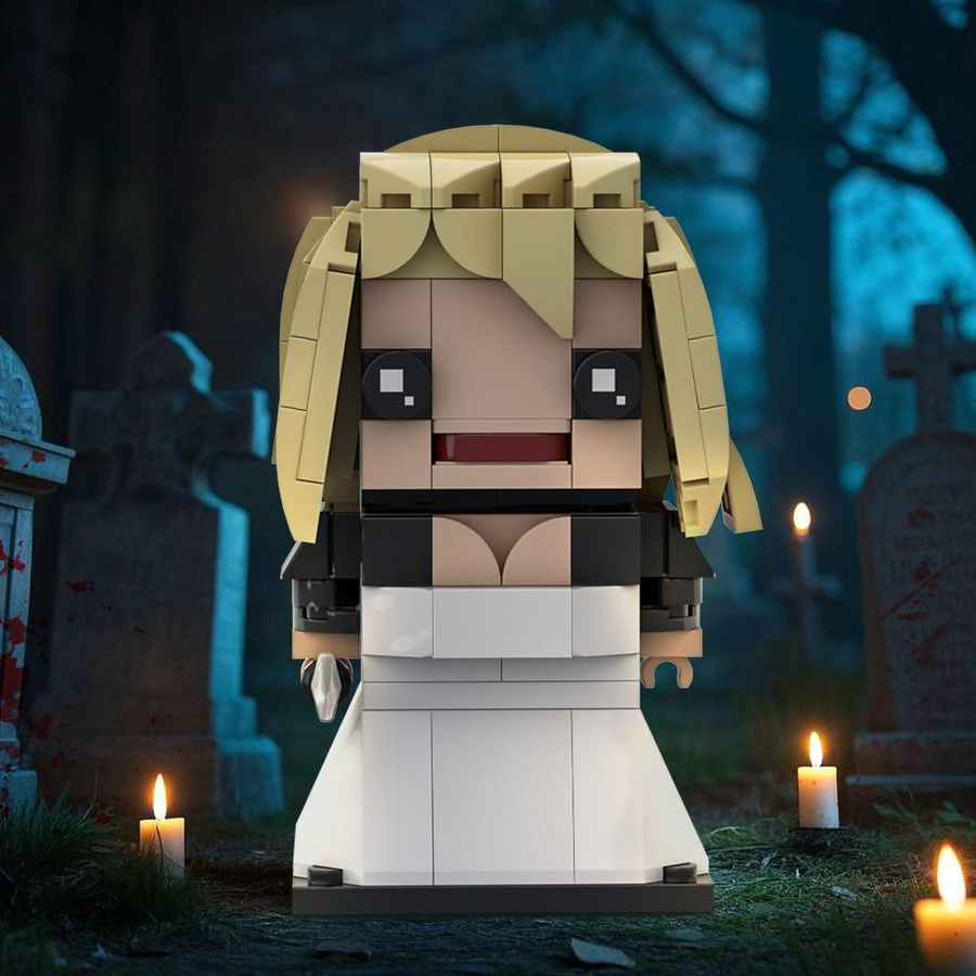 Gobricks Anime Braut von Chucky Brickheadz Bausteine Filmfigur - Bild 2
