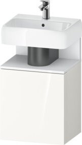 Duravit Waschtischunterschrank Qatego in Weiß Matt, B/T/H: 44 x 35 x 64,5 cm - Bild 1