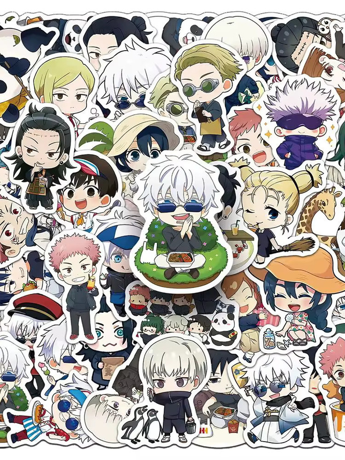 Bandai Jujutsu Kaisen Aufkleber, Bunt / Mehrfarbig - Bild 4