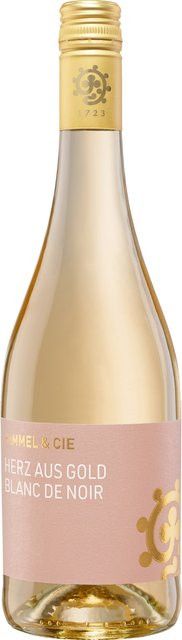Weingut Hammel Roséwein Herz aus Gold Blanc de Noirs, Pinot Noir, Pfalz, 2025, trocken, 0,75 l - Bild 1