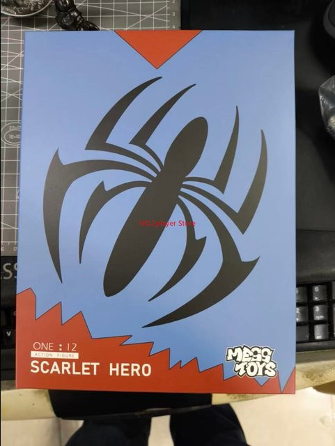 MESS TOYS Scarlet Spider-Man, Sammlerfigur, Stofffigur, beweglich - Bild 1