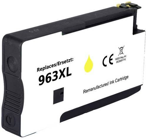 Renkforce Druckerpatrone Gelb kompatibel mit HP 963XL 3JA29AE - Bild 1