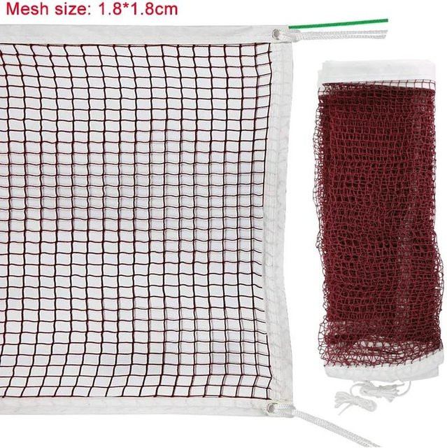 Binchi Outdoor Equipment Professionelles Badmintonnetz für Outdoor und Indoor, Breite: 6,1 m, Tiefe: 0,76 m - Bild 1