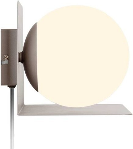 Nordlux Lilibeth Wandleuchte E14 in Braun mit Glaselementen - Bild 1