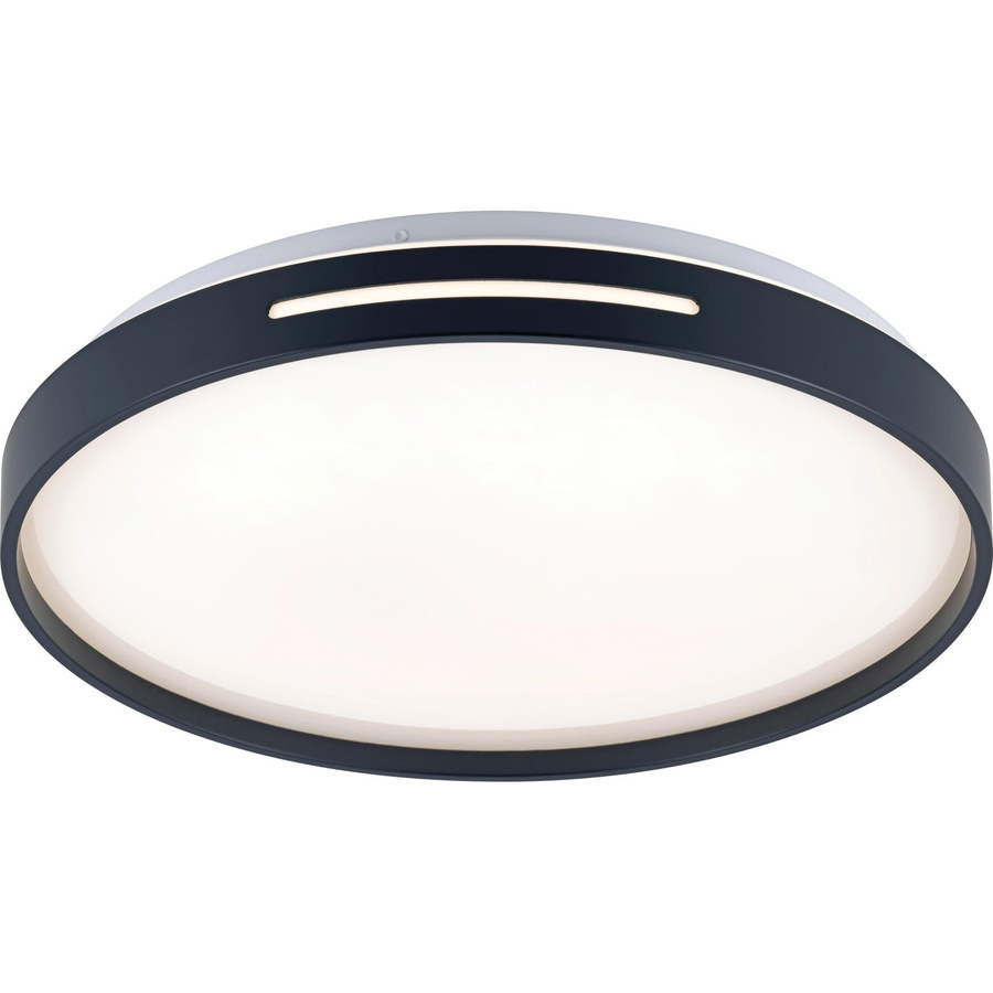 LED-Deckenleuchte Caldirola Anthrazit 24 W Kaltweiß rund Durchmesser: 38 cm - Bild 2
