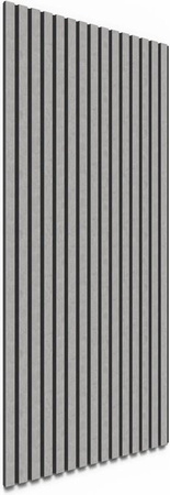 DenPanels Akkustikpaneel Betongrau B: 60 cm, H: 120 cm, T: 2 cm