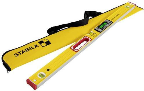 Digitale Elektronikwasserwaage STABILA TECH 196 DL in Gelb, Länge: 100 cm - Bild 1