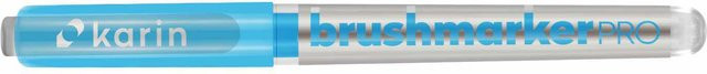 karin Brushmarker PRO Brushmarker in Cool Aqua 204 (Turquoise/Blue) - Bild 1