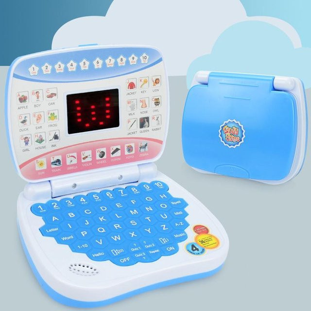 Linyi toy car Mini-Simulations-Laptop, Lernmaschine, LED-Anzeige, ab 0 Jahre - Bild 1