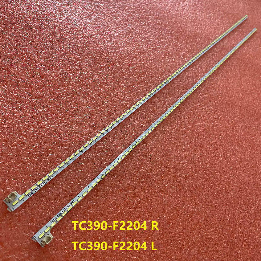 2er-Set LED-Hintergrundbeleuchtungsstreifen mit 88 LEDs für SALORA LED39UAT TC390-F2204(R) L UA-XP02 CVB39003 CV9202H-TPW TC390FN04 V390HJ1 - Bild 1