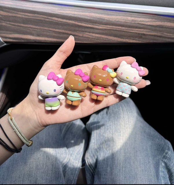 Sanrio Kt Cat Daily Life Serie, Blind Box, Mini-Actionfiguren, Einzelfigur - Bild 1