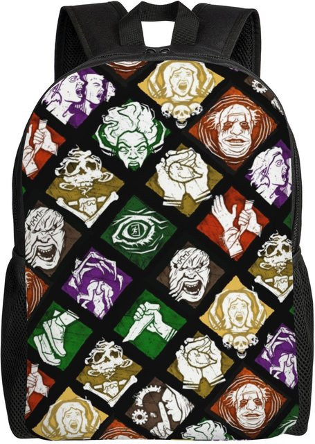 Fancy Style Studio Deads by Daylight Rucksack für Herren und Damen in Grau und Multicolour - Bild 1