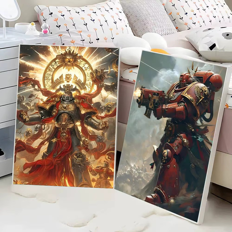 Hot Game W-WarhammerS Vintage Wandkunst Poster in Multicolour für dein Zuhause oder Arbeitszimmer - Bild 3