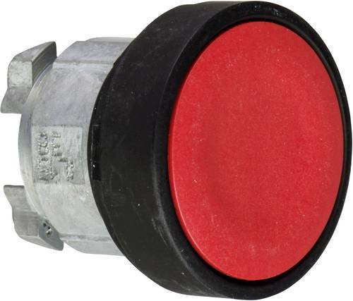 Schneider Electric ZB4BA47 Drucktaster-Frontelement mit 1 Taste zur Druckentriegelung in Rot - Bild 1