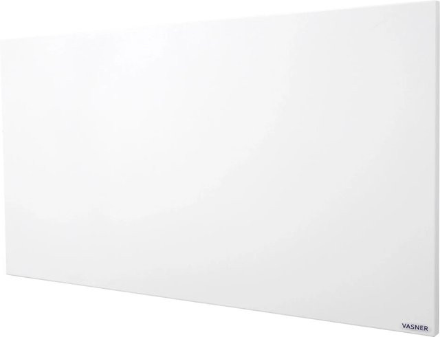 Vasner Infrarotheizung Citara M Metall Weiß B: 140 cm, H: 60 cm, 1100 W - Bild 1