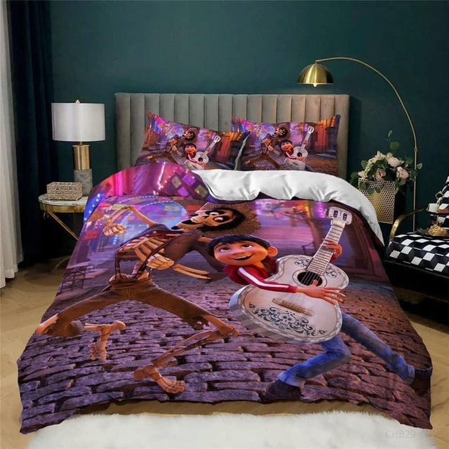 Bettwäsche-Set Coco Miguel für Kinder mit Bettbezug und Kissenbezug, Mehrfarbig, B/H: 135 x 200 cm - Bild 1