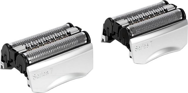 GoolRC Folienkopf Ersatz für Serie 7 Trimmer-Kassette, Edelstahl-Netz, 2er Set - Bild 1