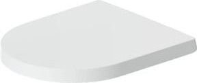 Duravit WC-Sitz Me by Starck in Weiß S-Matt mit Soft-Close Absenkautomatik und D-Form - Bild 1