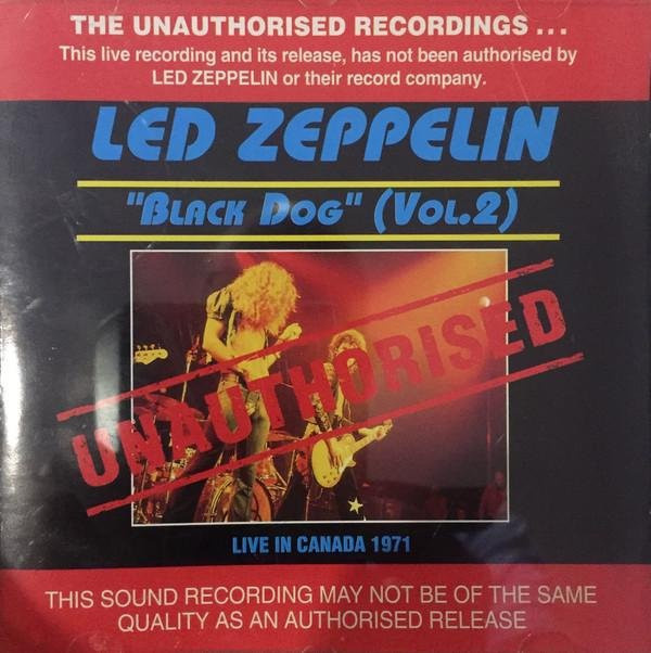 Led Zeppelin CD Black Dog (Vol. 2) Rock Musik 1993 Banane Blue/Multicolour - Bild 1