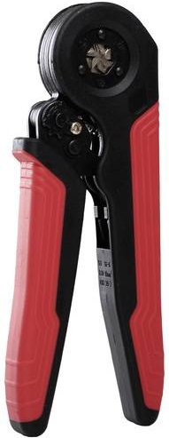 Quadrios 24T062 Crimpzange für Aderendhülsen von 0.25 bis 6mm² in Rot - Bild 1
