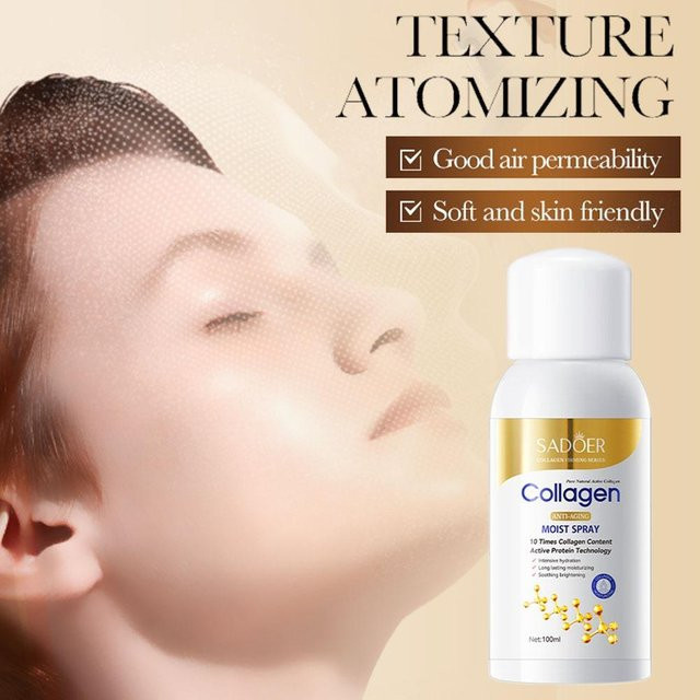 SADOER Kollagen Anti-Aging Feuchtigkeitsspray, 100 ml, Unisex - Bild 1