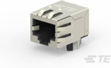 TE Connectivity Industrial RJ45 Ethernet LAN Stecker in Silber 5-2301994-7 - Bild 1