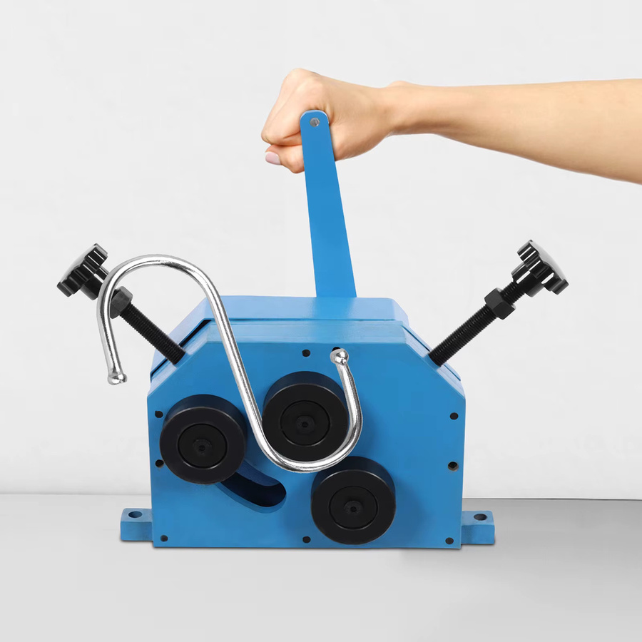 Bymaocar Rundbiegemaschine Metallrollbiegemaschine in Blau für die 360 Grad Metallbearbeitung - Bild 3