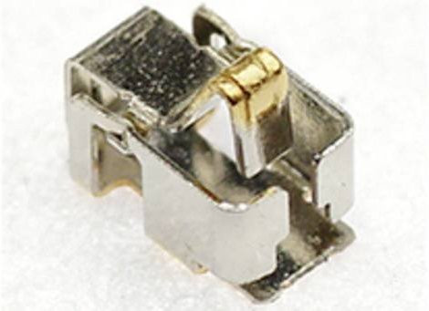 Molex Haltehülse Polzahl 1 1054390004 Tape on Full reel in Gold und Silber - Bild 1