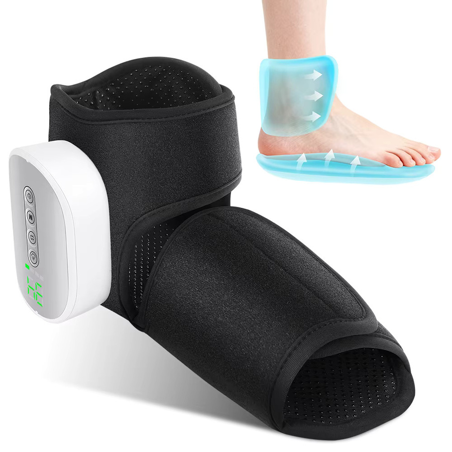 DeMoce Kabelloses Luftdruck-Knöchelmassagegerät mit Heizung und Vibration, Unisex - Bild 6