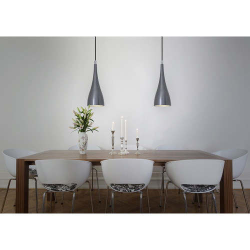 Näve LED-Pendelleuchte Lima in Stahl-Blank mit inklusivem Leuchtmittel - Bild 2
