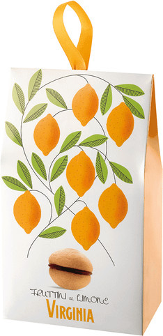 Virginia Amaretti Baci Di Dama Lemon 180 g - Bild 1