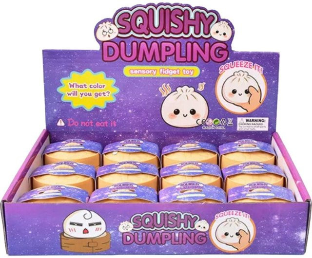 BC Pet Supplies Mini Squishy Knödel mit Dampfgarer Set, Fidget Sensorisches Quetschspielzeug - Bild 1