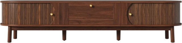okwish Schrank mit Schubladen für dein Wohnzimmer in Braun, B/T/H: 170 x 39,5 x 38 cm - Bild 1