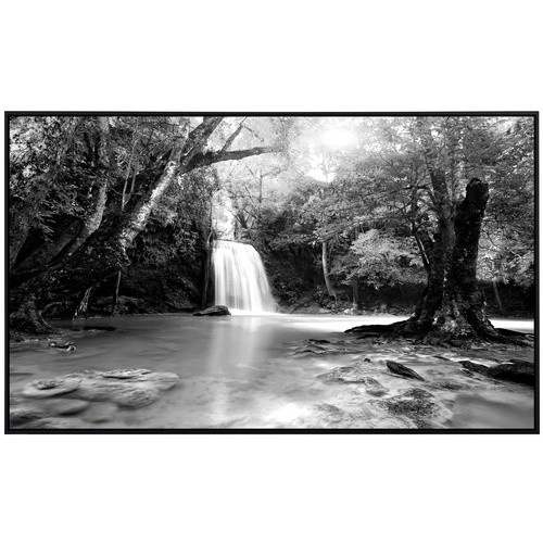 papermoon Infrarotheizung EcoHeat Wasserfall im Wald mit Matt-Effekt in Bunt, App-Steuerung und Überhitzungsschutz - Bild 2