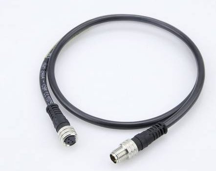 Molex 1200878258 Sensor-Aktor-Steckverbinder mit Buchse und Stecker, 3-polig, Schwarz, Länge: 1.00 m - Bild 1