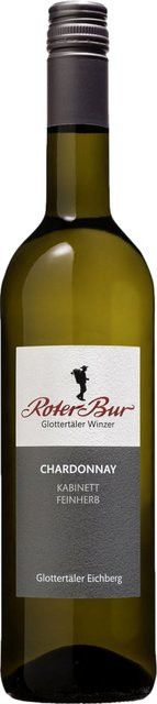 Roter Bur Chardonnay Weißwein, 2023, Baden, feinherb, 0,75 l - Bild 1