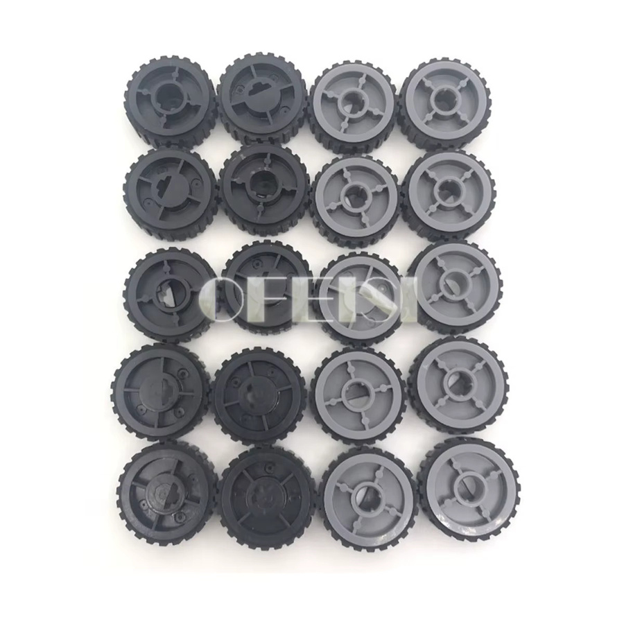 OFEISI 10er Set Feed Pickup Roller 40X5451 in Schwarz für Lexmark E260 E360 E460 E462 X264 X363 X364 X463 X464 X466 und Dell 2330 2350 3330 3333 - Bild 1